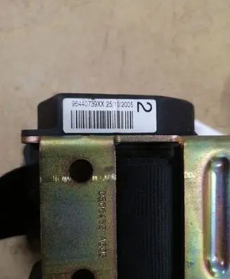 Peugeot 407 Rear seatbelt 96440739XX 5430007