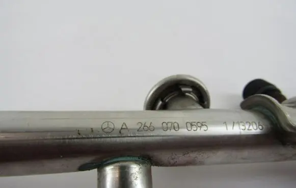 Mercedes-Benz A W169 Fuel main line pipe a2660700395