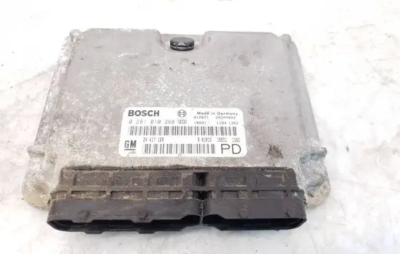 Opel Zafira A Engine control unit/module 0281010268 24417169 28SA4802