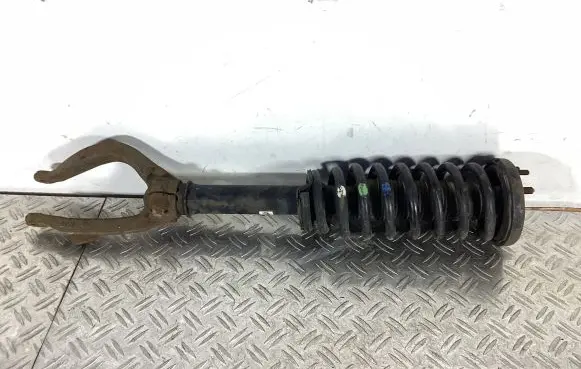 Front shock absorber with coil spring