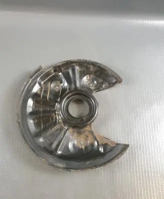 Skoda Superb B8 (3V) Rear brake disc plate dust cover 3Q0615611B