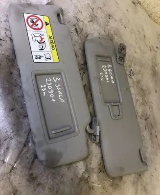 Skoda Scala Sun visor