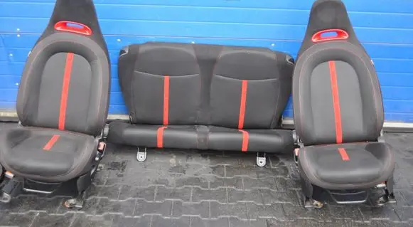 Fiat 500 Seat and door cards trim set 