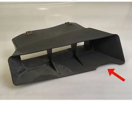 Audi A6 S6 C5 4B Air intake duct part 4B0129617C PPT20