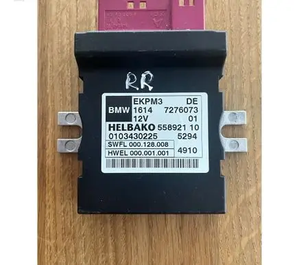 BMW 3 E90 E91 Fuel injection pump control unit/module 7276073 16147276073