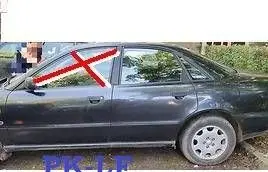 Audi A4 S4 B5 8D Front door window glass four-door 43R001193 19EF5RR23