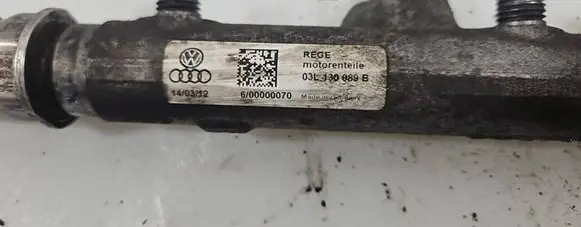 Volkswagen Golf VI Fuel main line pipe 03L130089B 48B13640A02