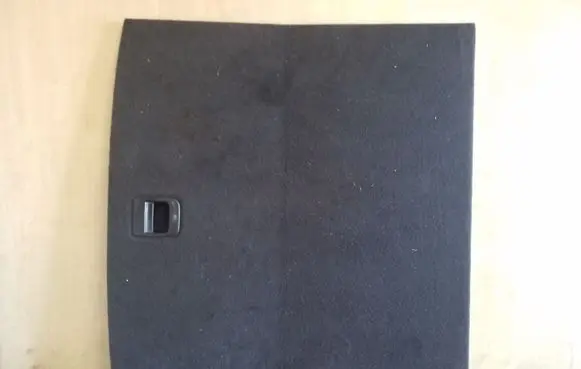 Audi Q5 SQ5 Trunk/boot floor carpet liner 8R0861531A