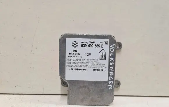 Volkswagen PASSAT B5 Airbag control unit/module 6Q0909605B 06000212L 5WK42869