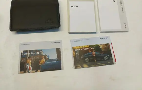 Hyundai Bayon User manual 
