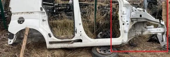 Peugeot Bipper Front quarter panel 