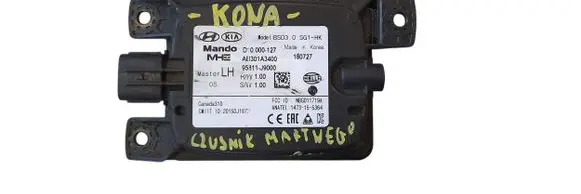 Hyundai Kona I Blind spot module 95811J9000 AB301A3400 D10000127