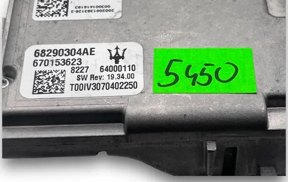 Maserati Levante Central body control module A5450 68290304AE