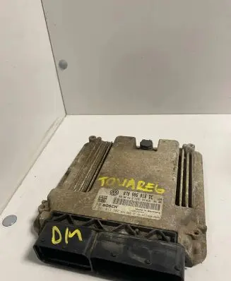 Volkswagen Touareg I Engine control unit/module 070906016DE 0281013302