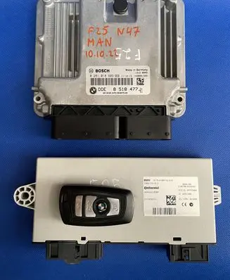 BMW X3 F25 Engine ECU kit and lock set 8518477 030359050 0281018609