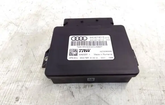 Audi A6 S6 C7 4G Hand brake control module 4H0907801E 4H0907801A