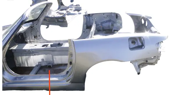 Honda S2000 Rear quarter panel 