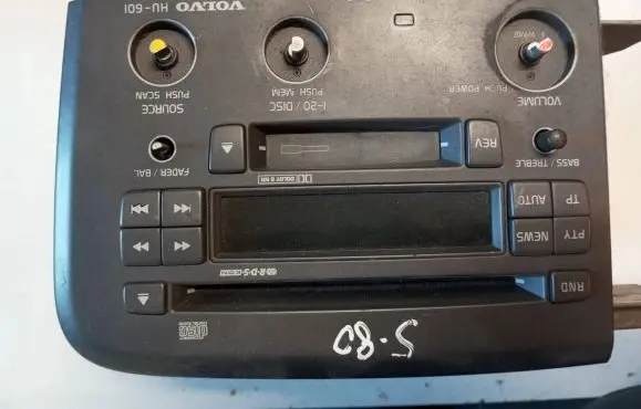 Volvo S80 Radio/CD/DVD/GPS head unit 94965641 14996 9909