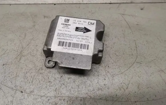 Opel Zafira A Airbag control unit/module 24416704