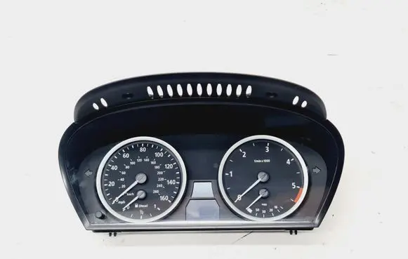 BMW 5 E60 E61 Speedometer (instrument cluster) 62116974577
