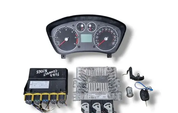 Ford Transit - Tourneo Connect Engine ECU kit and lock set 5WS40820E-T 9T11-12A650-HB