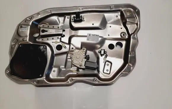Front door window regulator with motor