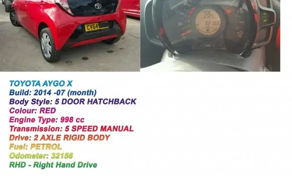 Toyota Aygo AB40 Rear seatbelt buckle KR1SHSA1S4