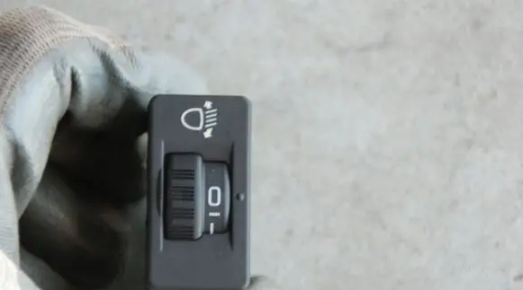 Citroen DS5 Headlight level height control switch 96665453XT