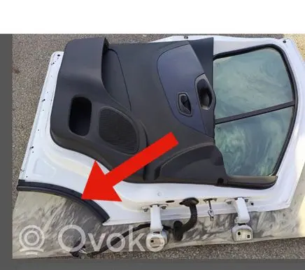 Opel Vivaro Rubber seal front coupe door 808317795R 93451822