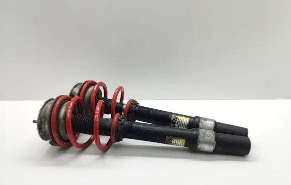 BMW 5 E60 E61 Front shock absorber with coil spring 16244521