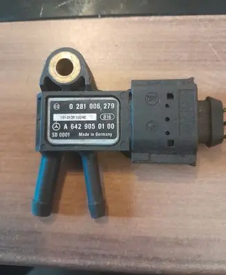 Mercedes-Benz ML W164 Exhaust gas pressure sensor 0281006279 A6429050100