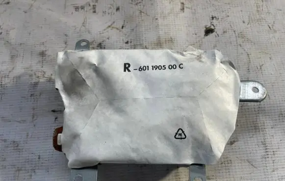 Front door airbag
