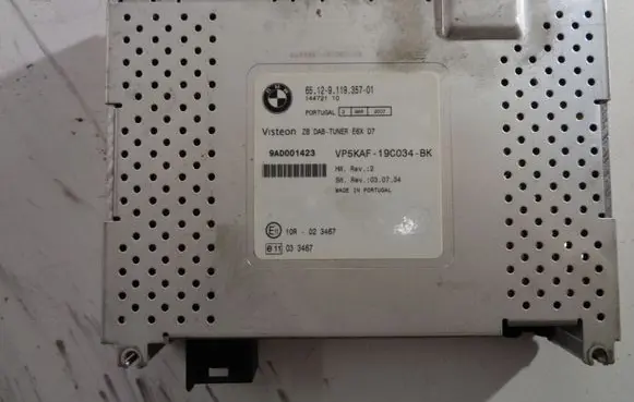 BMW 5 E60 E61 Other control units/modules 9119357