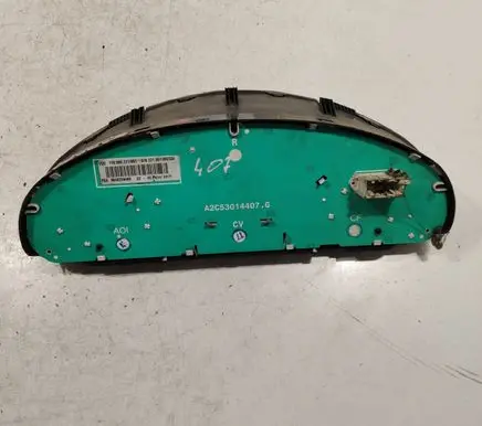 Peugeot 407 Speedometer (instrument cluster) 9646259480