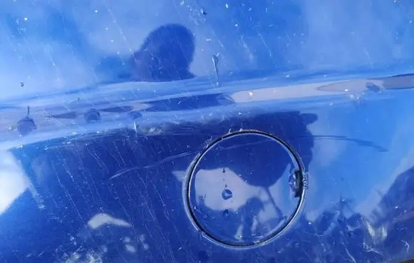 Fiat Grande Punto Rear bumper row hook cap/cover 