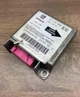 Opel Corsa B Airbag control unit/module 09114585 5WK41140B