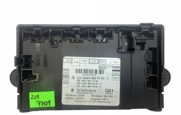 Mercedes-Benz S W221 Comfort/convenience module A2219007701