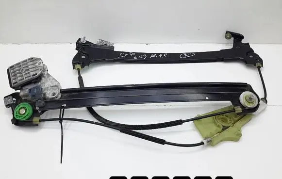 Citroen C6 Rear door window regulator with motor 994365103