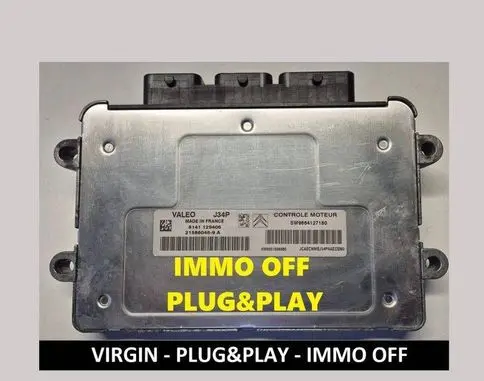 Peugeot 207 Engine control unit/module 9664127180 9651606680 8141129406
