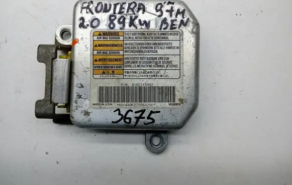 Opel Frontera A Airbag control unit/module 8162114492