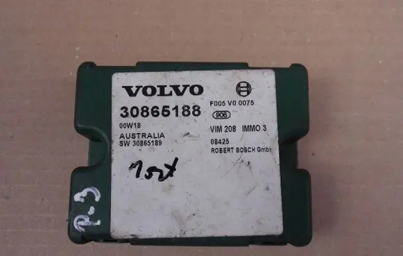 Volvo S40, V40 Immobilizer control unit/module 30865188