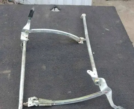 Mercedes-Benz W123 Second row seats 
