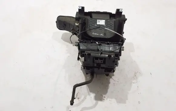 Interior heater climate box assembly