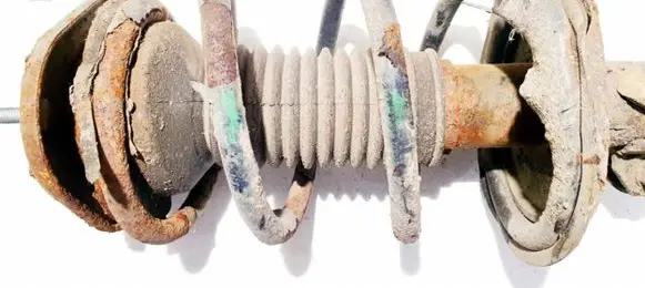Front coil spring