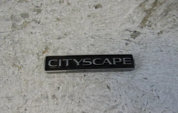 Volkswagen Tiguan Fender model badge letters 