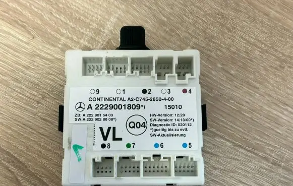 Mercedes-Benz C W205 Door control unit/module A2229001809 A2229015403 A2229028608