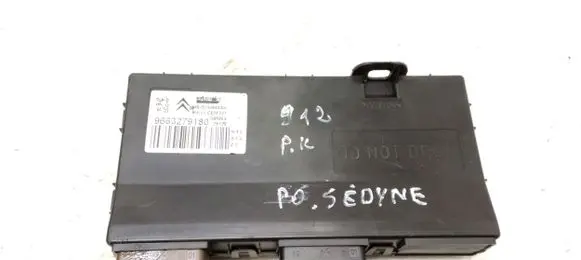 Citroen C6 Seat control module 9663279180