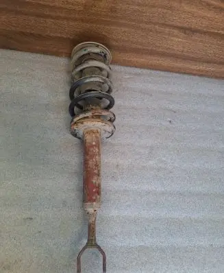 Audi A6 S6 C5 4B Front shock absorber with coil spring