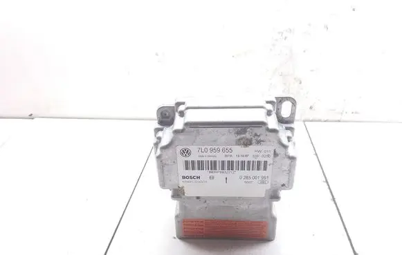 Volkswagen Touareg I Airbag control unit/module 7L0959655 0285001991