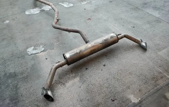 BMW X6 E71 Muffler/silencer 8509745